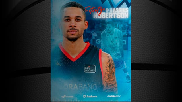 Kassius Robertson, talento ofensivo para el MoraBanc Andorra