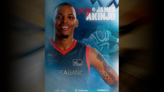 James Akinjo, nuevo director de juego para Morabanc Andorra