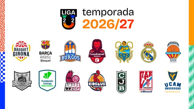 Liga U 2026-27: ¡Definidos equipos participantes y grupos!
