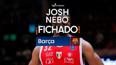Josh Nebo, nuevo jugador azulgrana