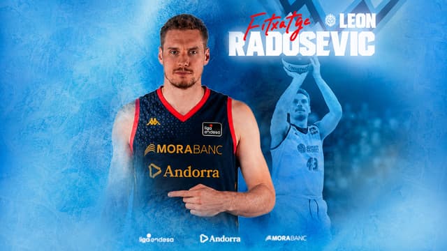 Leon Radosevic aportará experiencia al juego interior del MoraBanc Andorra