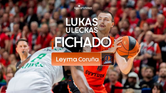 Así juega Lukas Uleckas, nuevo fichaje de Leyma Coruña