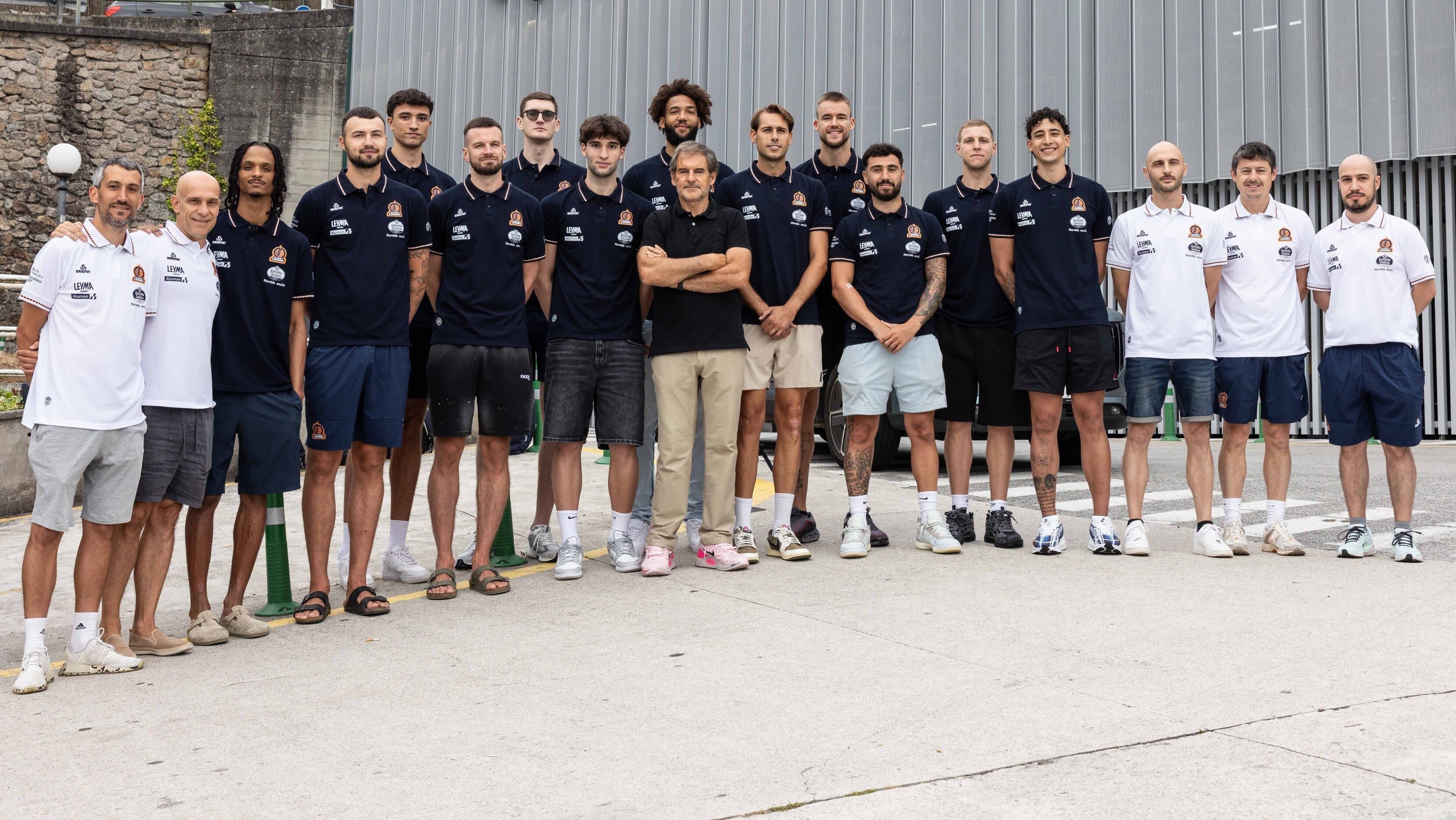 Inicio de la pretemporada del Leyma Coruña
