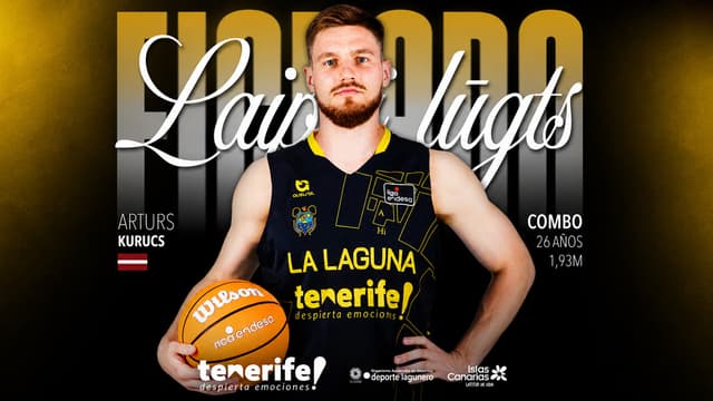 Arturs Kurucs, nuevo jugador canarista