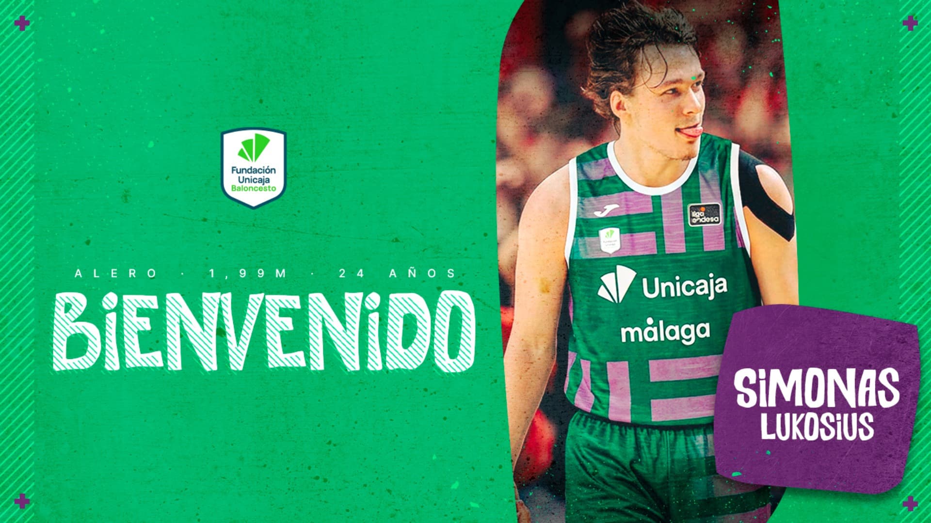 Simonas Lukosius, talento emergente para el perímetro de Unicaja