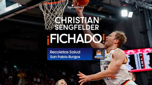 Así juega Christian Sengfelder, nuevo fichaje de Recoletas Salud SP Burgos