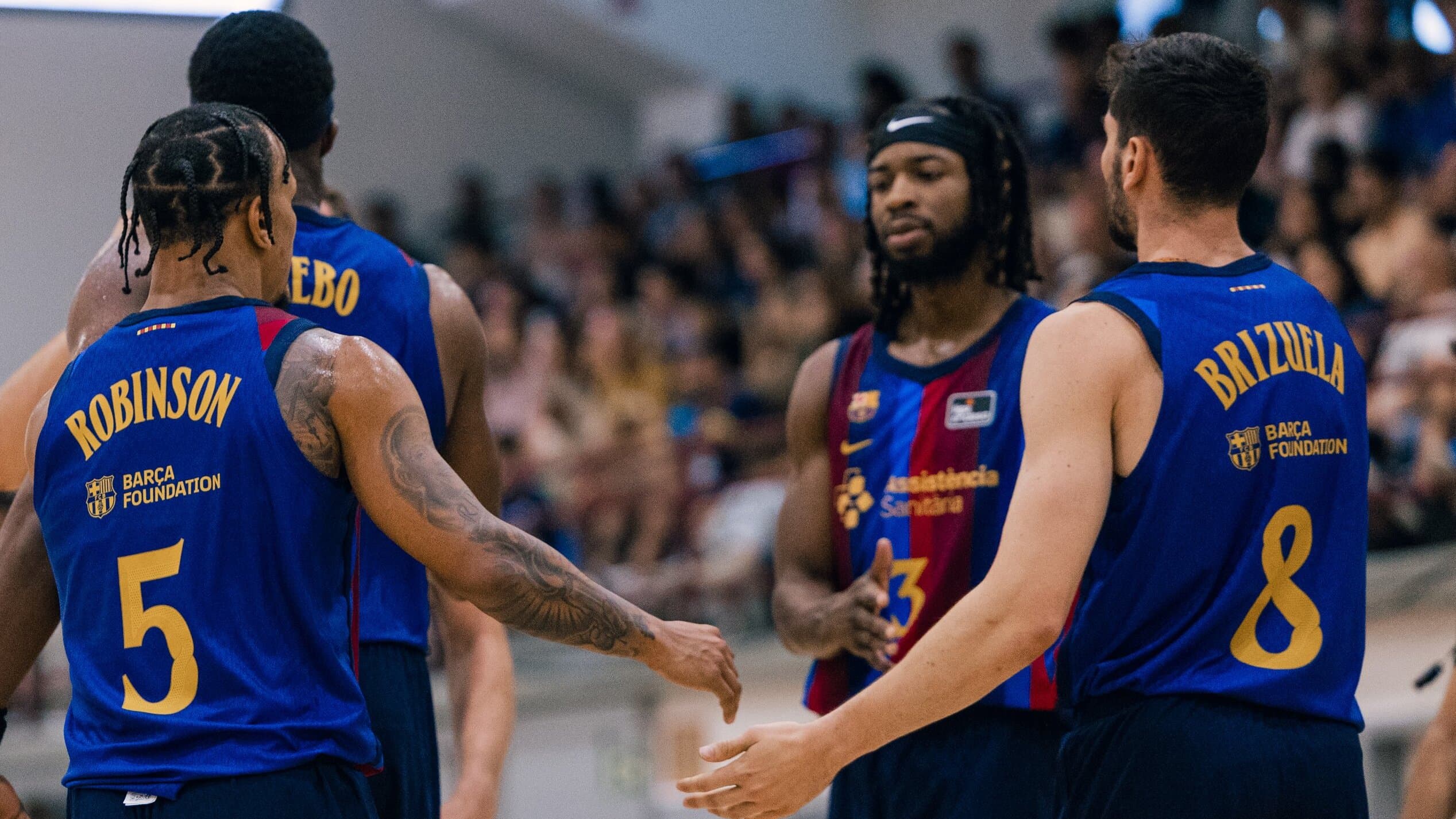 Piña del nuevo Barça de baloncesto 2026-27