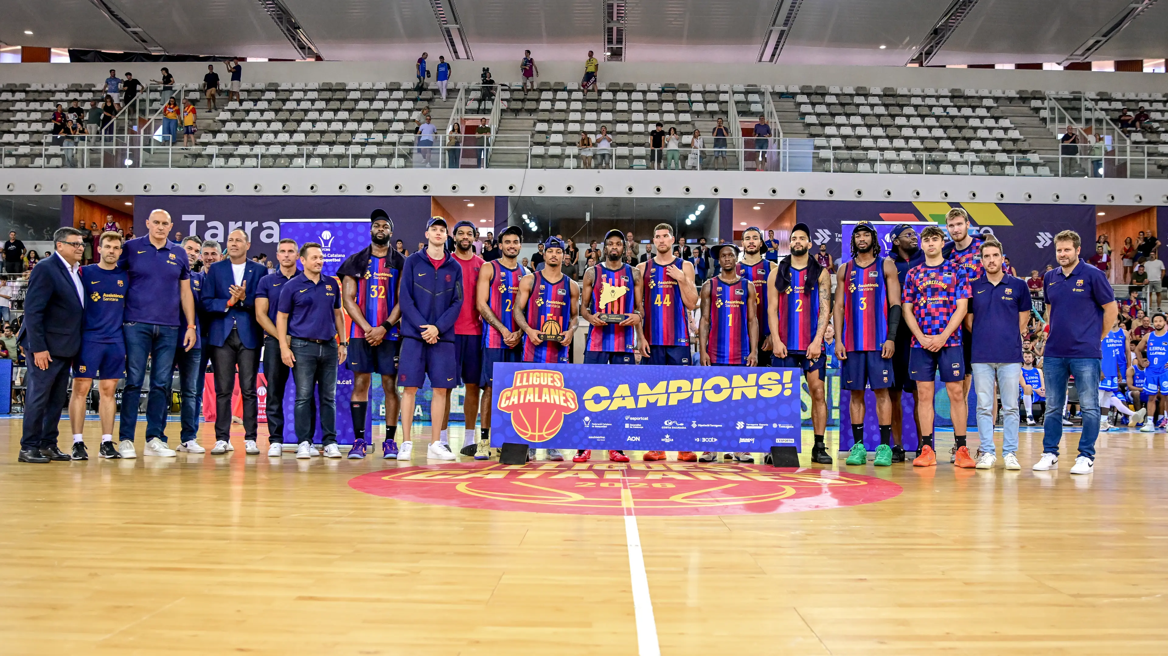 El Barça. campeón de la Lliga Catalana 2026