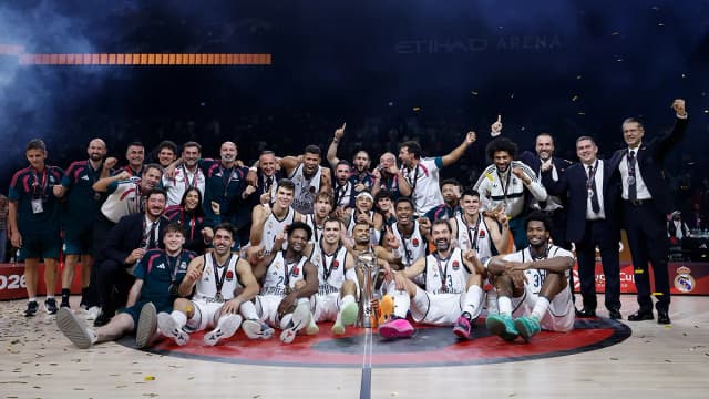 La acb felicita al Real Madrid, campeón de la Supercopa europea