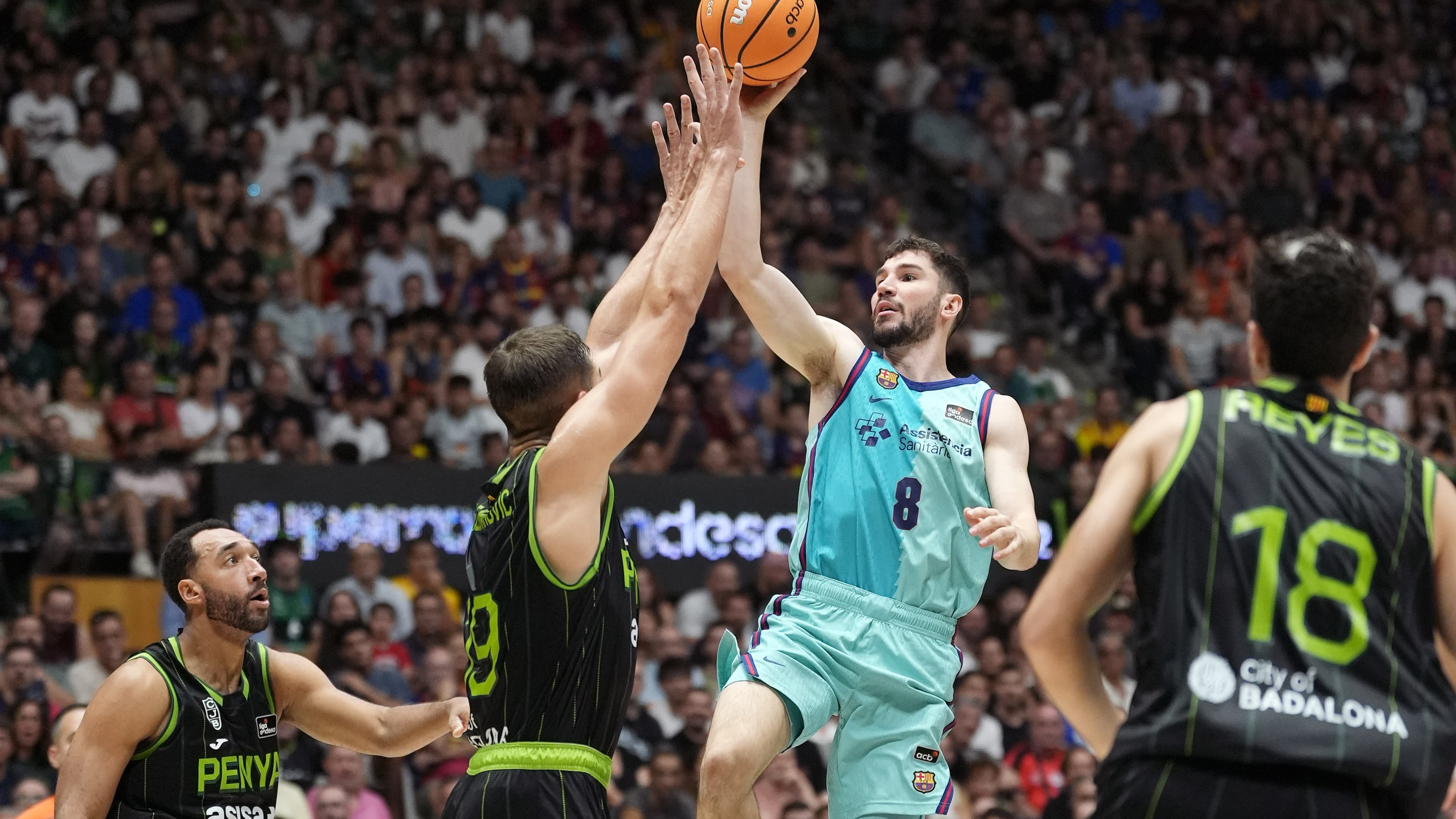 Darío Briziuela, máximo exponente del 8 en la Liga Endesa.