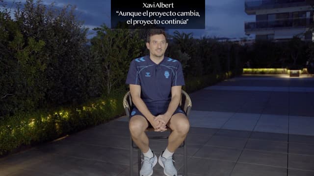 Xavi Albert: "Aunque el proyecto cambie, el proyecto continúa"