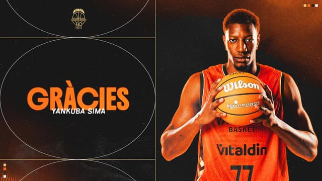 Yankuba Sima y Valencia Basket separan sus caminos
