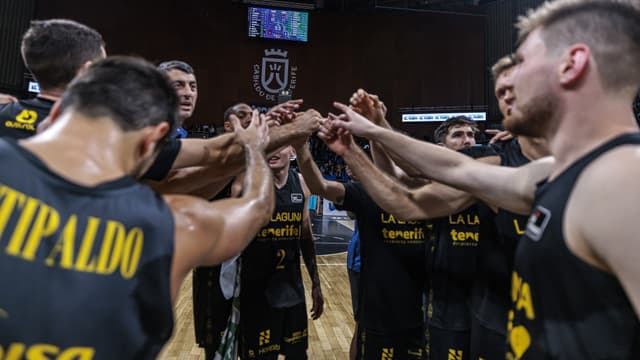 Trabajada victoria de La Laguna Tenerife sobre Kosner Baskonia (82-77)