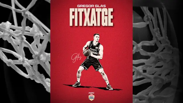 Gregor Glas, anotación exterior al servicio de FIATC Girona