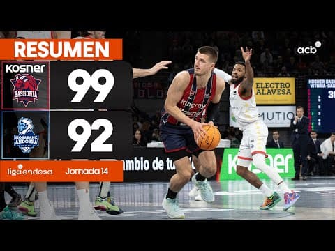 Kosner Baskonia - MoraBanc And (99 - 92)