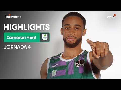 Cameron Hunt se luce en su primera casa en la Liga Endesa