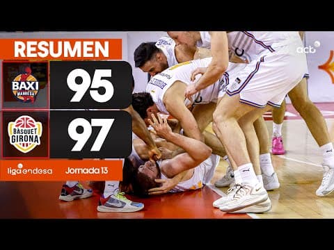 BAXI Manresa - Bàsquet Girona (95 - 97)