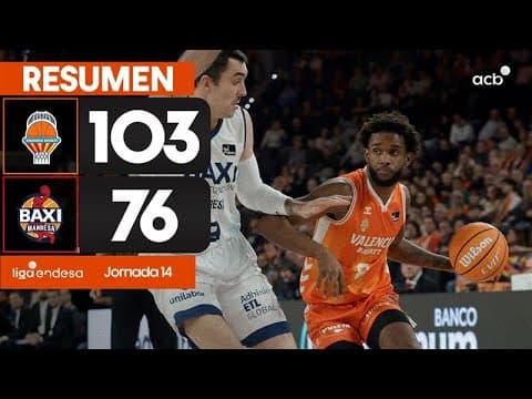 Valencia Basket - BAXI Manresa (103 - 76)