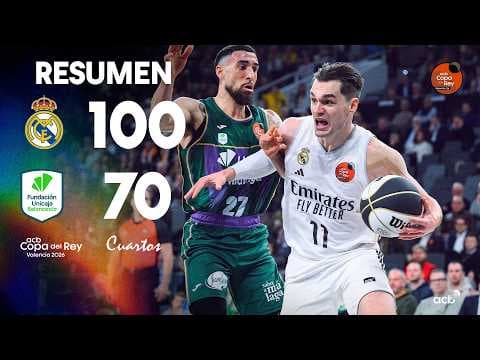 Real Madrid - Unicaja (100 - 70)