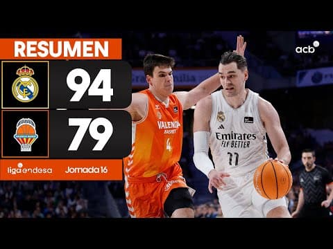 Real Madrid - Valencia Basket (94 - 79)