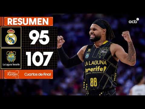 Real Madrid - La Laguna Tenerife (95-107)