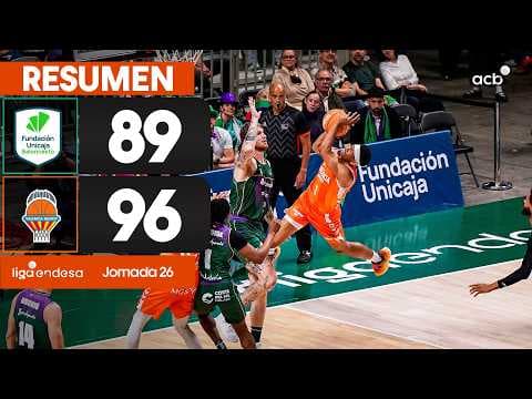 Unicaja - Valencia Basket (89-96)