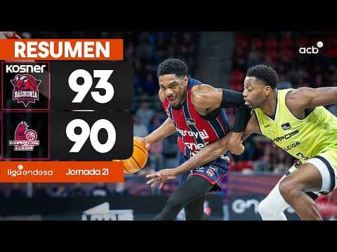Kosner Baskonia - Hiopos Lleida (93 - 90)