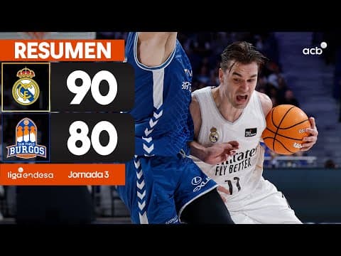 Real Madrid - Recoletas Salud (90 - 80)