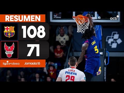 Barça - Coviran Granada (108 - 71)