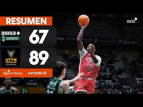 Asisa Joventut - UCAM MURCIA (67-89)