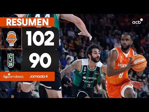 Valencia Basket - Joventut (102 - 90)