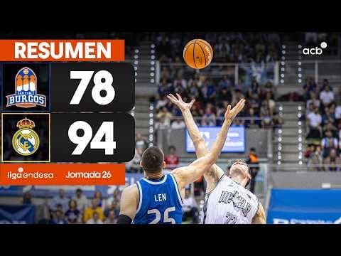 Recoletas Salud San Pablo Burgos - Real Madrid (78-94)