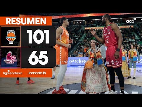 Valencia Basket - Hiopos Lleida (101 - 65)