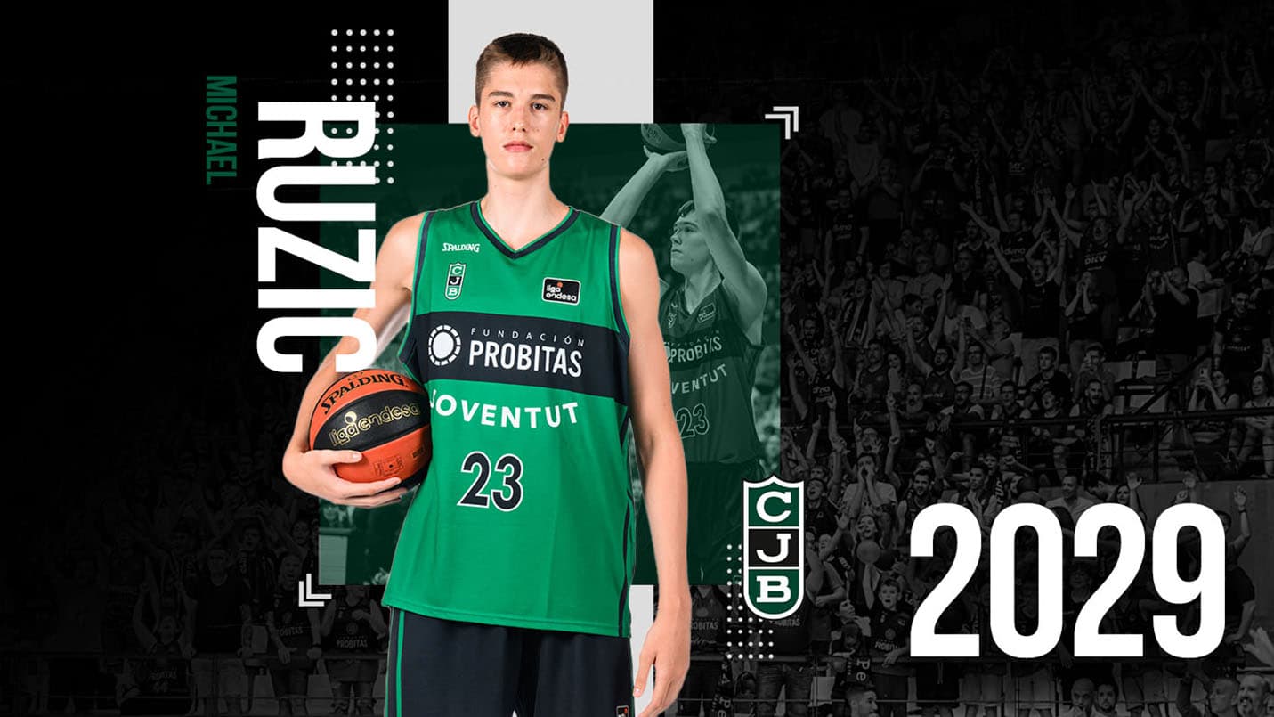 Relja Ruzic Michael Ruzic, la perla croata que brillará en Badalona hasta el 2029 ...