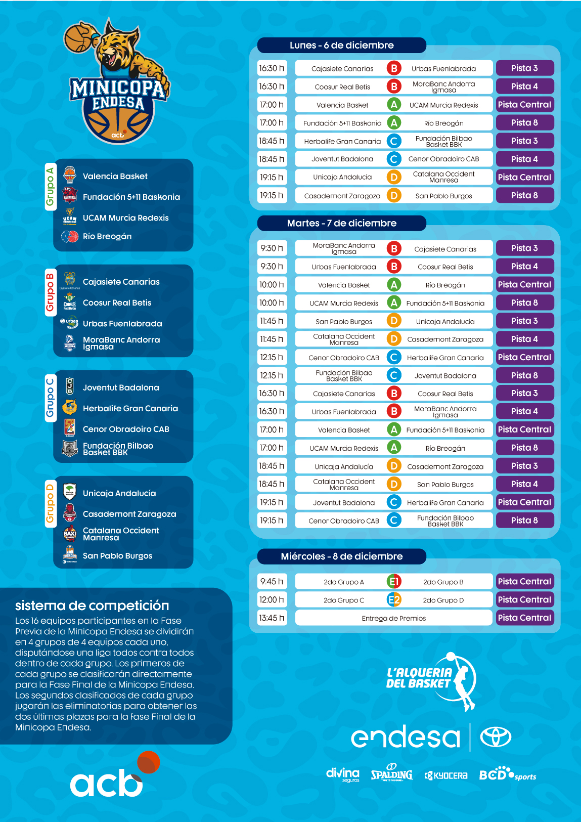 CalendarioMinicopaEndesa