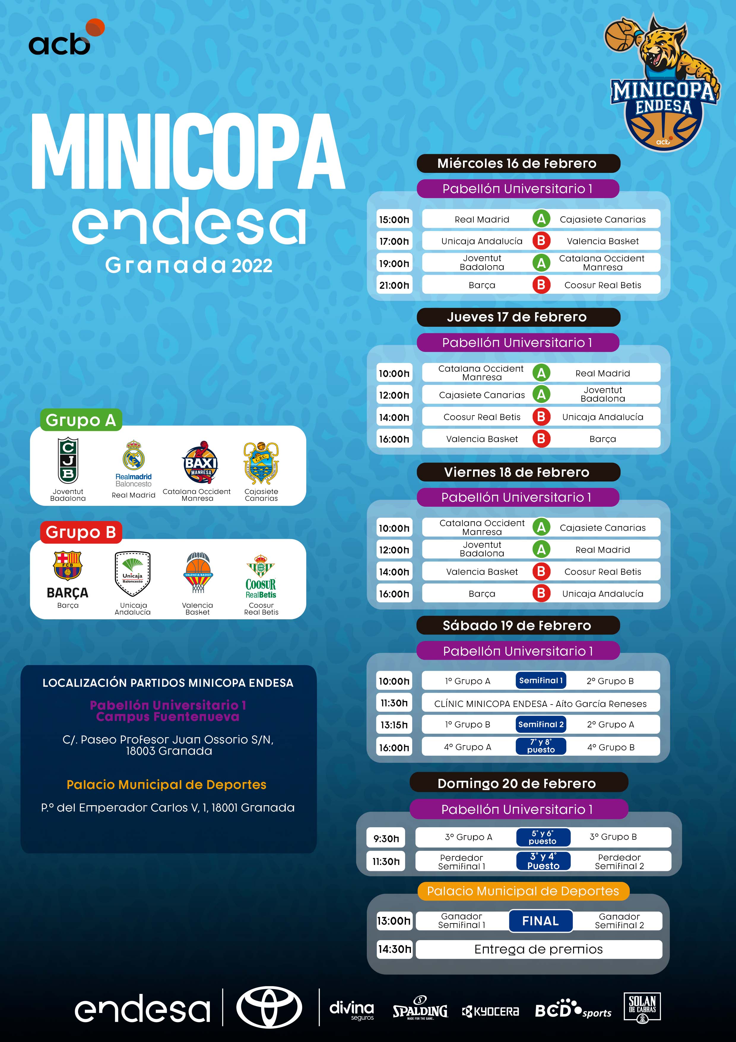 CalendarioMinicopaEndesa