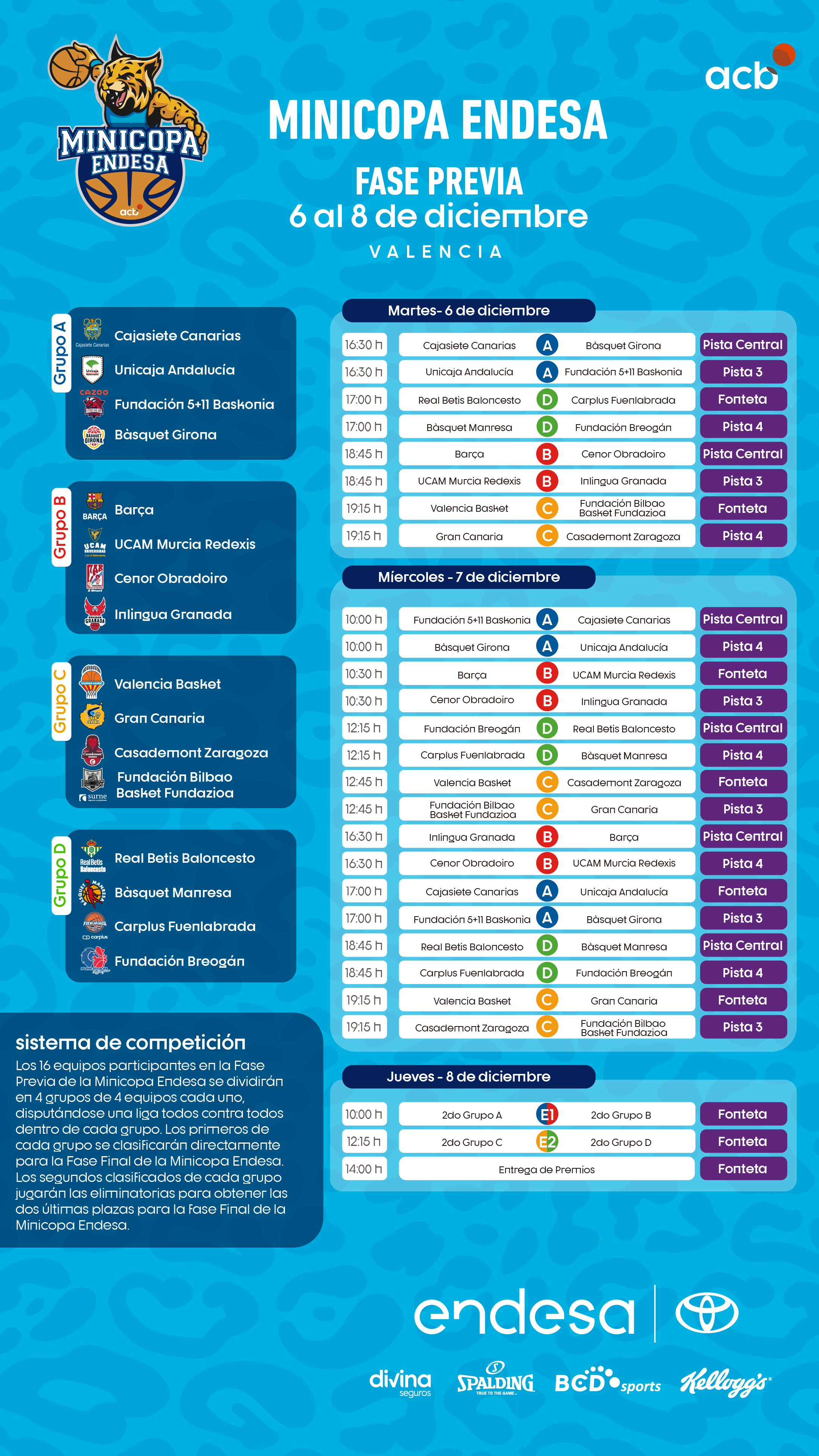 CalendarioMinicopaEndesa